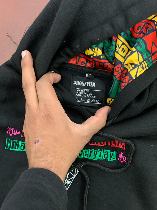 Daily History ✨Printed Satin✨ Hoodie