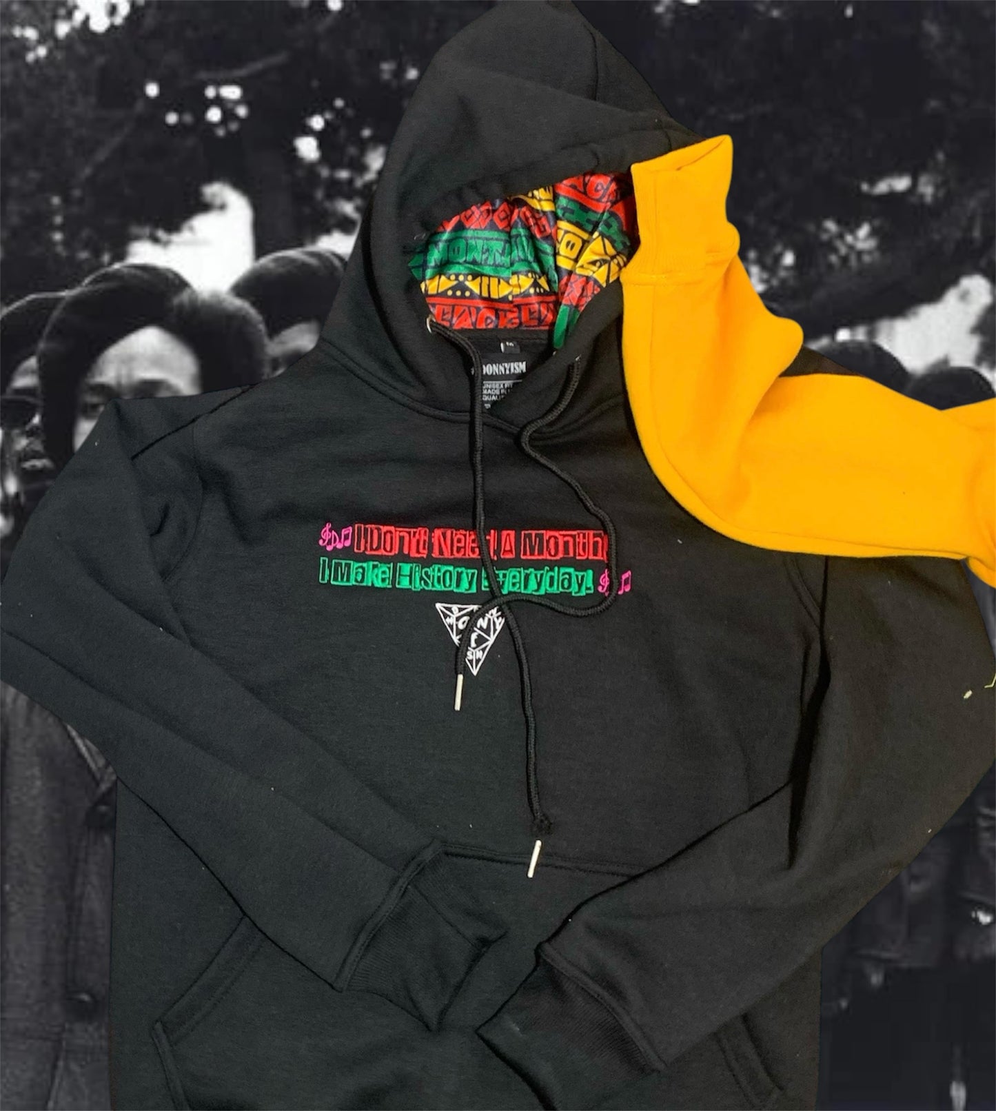 Daily History ✨Printed Satin✨ Hoodie