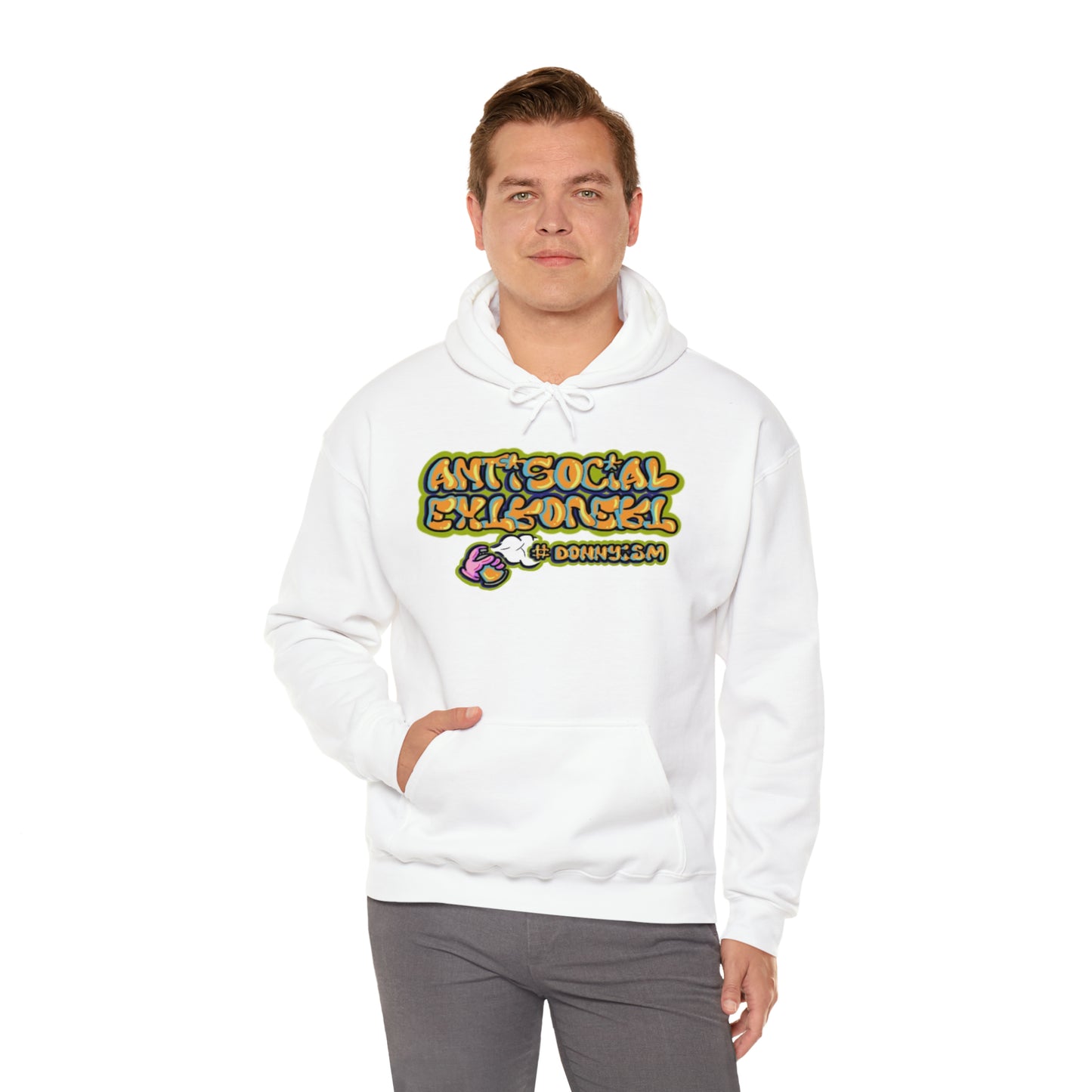 NY Bubble Letters A.E. Hoodie